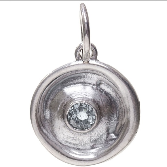 Waxing Poetic March Birthstone Charm - Picture 2 of 8